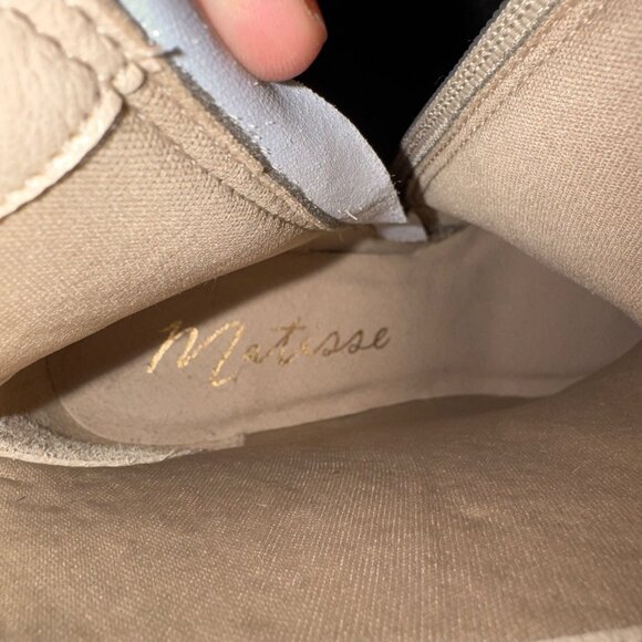 Matisse Cow Hair Womens Animal Leopard Print Moon Walkin Heeled Boot Sz 6 1/2 - Picture 8 of 8